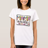 Mama Moeder Leven - Moederdag T-shirt (Voorkant)
