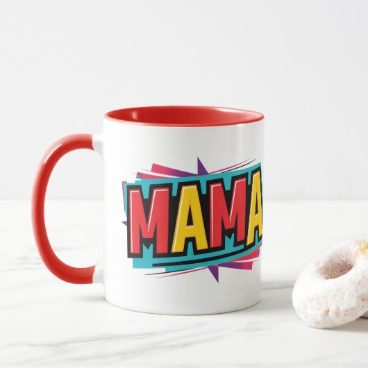 mama moeder mam mok (Met donut)