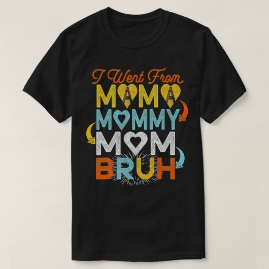 Mama Moeder Moeder Broer Moeder En Ik Grappige Moe T-shirt (Design voorkant)