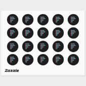 Mama Moeder Moeders 67 Grappige Meme Gen Alpha Sla Ronde Sticker (Vel)