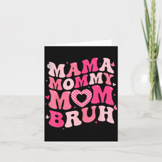 Mama Moeder Moeders Funny voor Meisje Vrouwen Oma Kaart