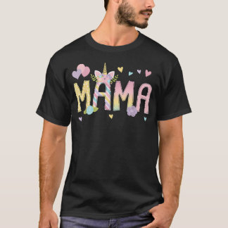 Mama Moeder Overeenkomen Verjaardag Squad Crew Een T-shirt