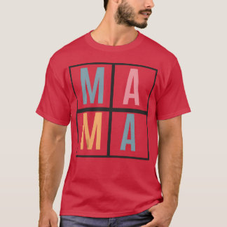 Mama moeder vrienden t-shirt