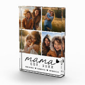 Mama moederdag 4 afbeeldingen fotoblokken (Rechts)