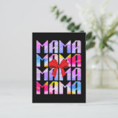 Mama Moederdag Cadeau Voor Moeder Briefkaart (Staand voorkant)