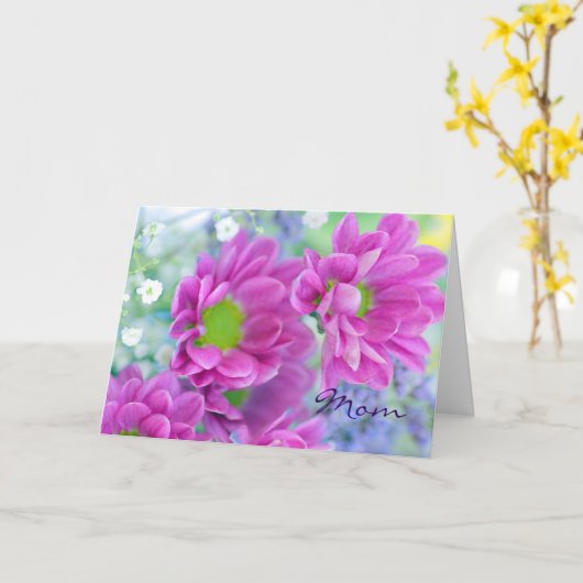 Mama ~ Moederdag Kaart (Gele Bloem)