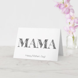 Mama Moederdag kaart