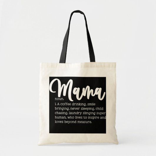 Mama Moederdag mama Motherhood mamma Mamma Tote Bag (Voorkant)
