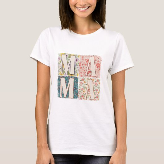 MAMA Moederdag T-Shirt (Voorkant)