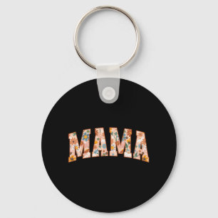Mama Moederdag Tuinier Mama Flowers Schattige 1 Sleutelhanger