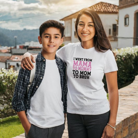 Mama Moeders Bruh Grappige Moeder T-shirt