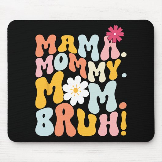 Mama Moeders Moederdag Muismat (Voorkant)