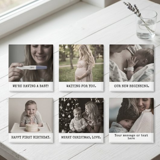 Mama Moedertje | Gepersonaliseerde eerste Moederda Magneet