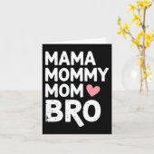 Mama Moedertje Moeder Bro Moeders Dag Kaart (Gele Bloem)