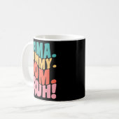Mama Moedertje Moeder Bruh Geweldige Moedersdag 1 Koffiemok (Voorkant links)