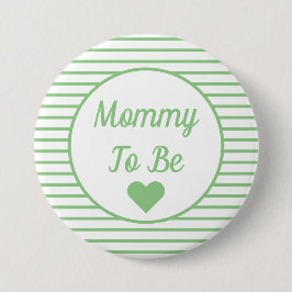 Mama moet Baby shower Button zijn