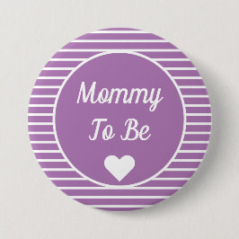 Mama moet Baby shower Button zijn