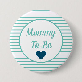 Mama moet Baby shower Button zijn