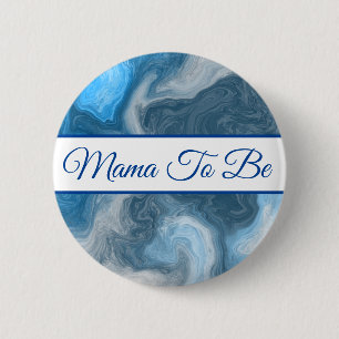 Mama moet worden   Button Baby shower van jongen