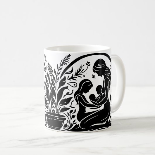 Mama Mok: het perfecte cadeau voor mama! ☕ Koffiemok (Voorkant rechts)