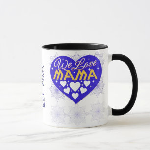 Mama Mok – Minimalistische Mom Koffiekopje