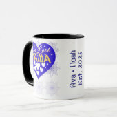 Mama Mok – Minimalistische Mom Koffiekopje (Voorkant links)