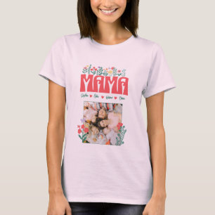 MAMA MOMMY MOME MOTHER BEST MOM - pas het aan T-shirt