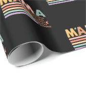 Mama mooi onbevreesd mooi dapper sterk cadeaupapier (Rol Hoek)