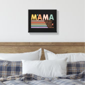 Mama mooi onbevreesd mooi dapper sterk canvas afdruk (Insitu (Slaapkamer))
