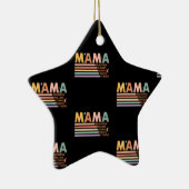 Mama mooi onbevreesd mooi dapper sterk keramisch ornament (Rechts)