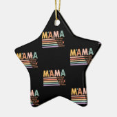 Mama mooi onbevreesd mooi dapper sterk keramisch ornament (Links)