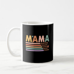 Mama mooi onbevreesd mooi dapper sterk koffiemok