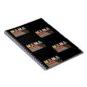 Mama mooi onbevreesd mooi dapper sterk notitieboek (Rechterzijde)