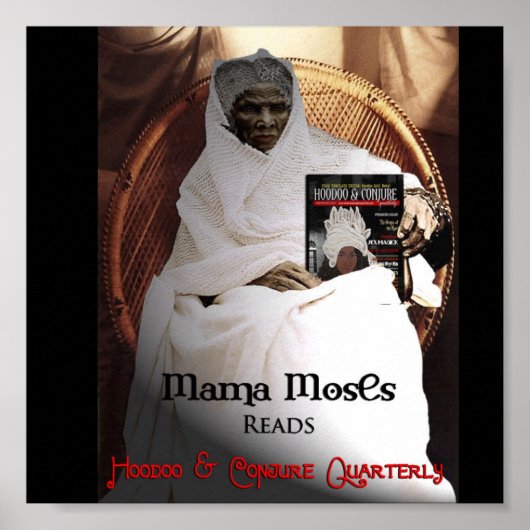 Mama Moses leest driemaandelijks Hoodoo en Conjure Poster (Voorkant)