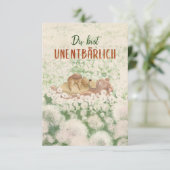 Mama Muttertag du bist unentbärlich (Staand voorkant)