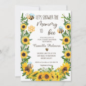 Mama naar Baby shower Kaart (Voorkant)