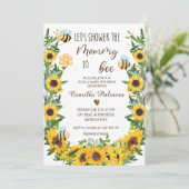 Mama naar Baby shower Kaart (Staand voorkant)