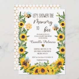 Mama naar Baby shower Kaart