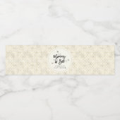 Mama naar Baby shower Waterfles Etiket (Enkel label)