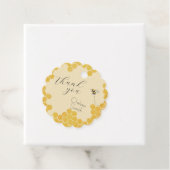 Mama naar Bee Baby Shower Bedankjes Labels (In situ)