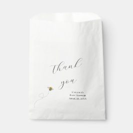 Mama naar Bee Baby shower Bedankzakje