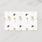 Mama naar Bee Baby shower Boeken voor Baby Kaart Plaatskaartje (Achterkant)