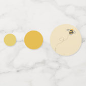 Mama naar Bee Baby Shower Confetti (Achterkanten)
