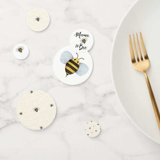 Mama naar BEE Baby shower Confetti (Groep)