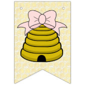 Mama naar Bee Baby shower Vlag Banner (Eerste vlag)
