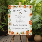Mama naar Bee Baby shower Welkomstbord Glossy Post Perfect Poster