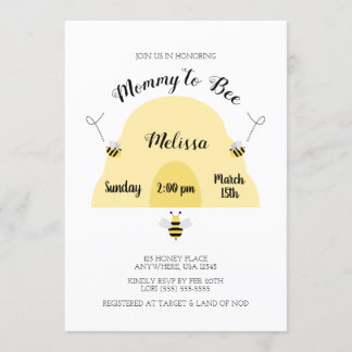 Mama naar Bee | Bijenkorf Baby shower Kaart