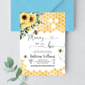 Mama naar Bee Honey Bee Baby shower Kaart