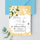 Mama naar Bee Honey Bee Baby shower Kaart
