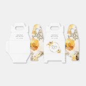 Mama naar Bee Honey Wildflower Baby shower Bedankdoosjes (Uitgevouwen)